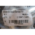 Knie 90° RVS 316   2" binnendraad 16bar